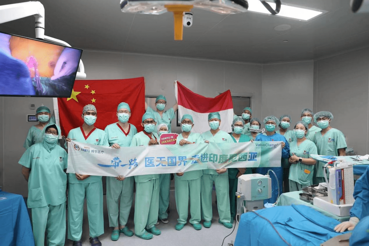 印尼首植 捍宇医疗ValveClamp开启“一带一路”护心之旅(图2)